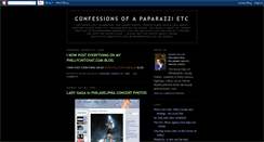 Desktop Screenshot of confessionsofapaparazzi.com